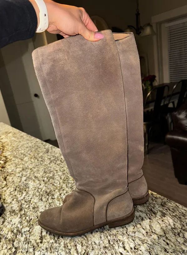 UGG Gracen Mouse Suede Knee High 1989s Boots - Image 2