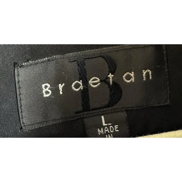 Braetan Black‎ Quilted Lined Full Zip Collared Lightweight Jacket Pockets Size L Black Size L - Image 8