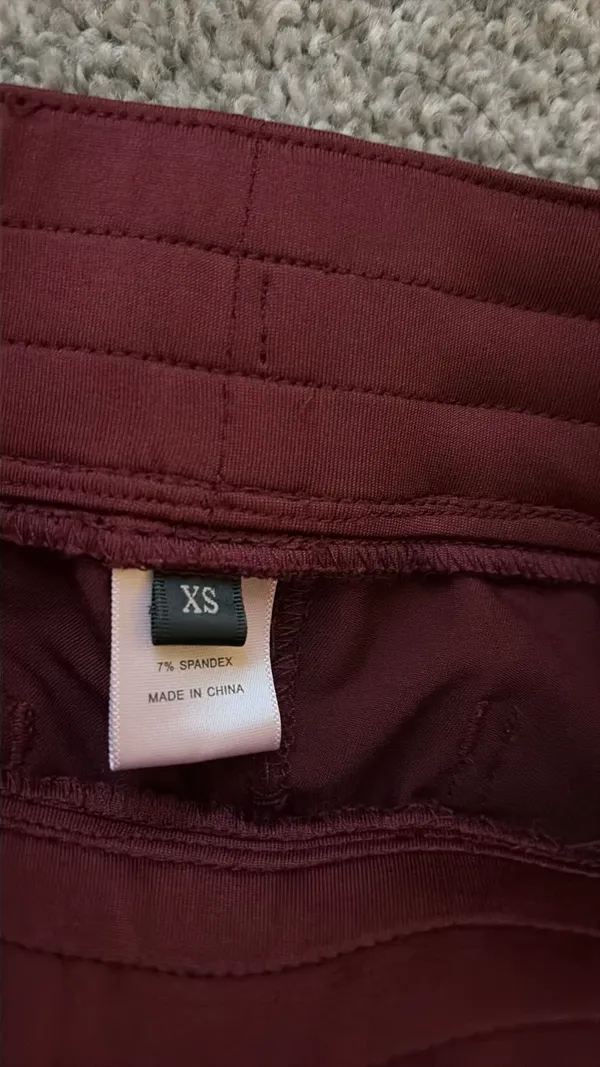 Scrub pants Red Size XS - Image 3
