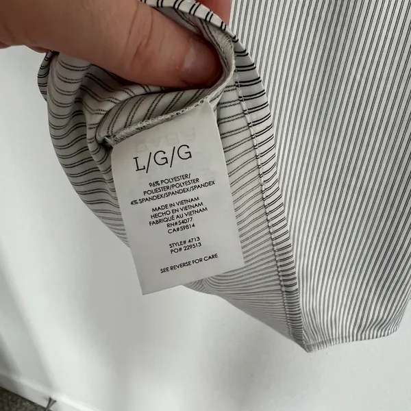 Cabi Striped Blouse Size Large   - Image 8