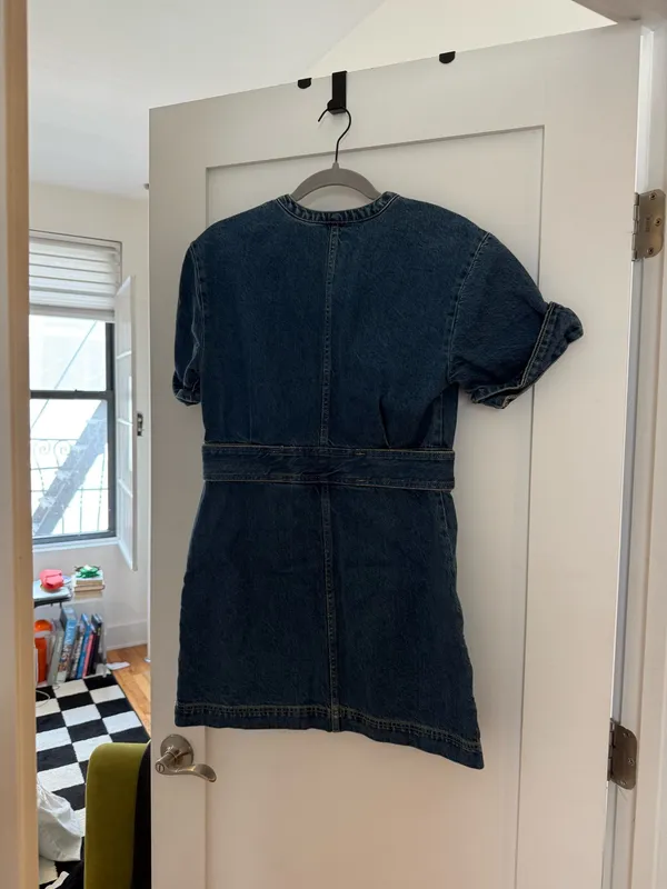 Free People Denim Dress - Image 4