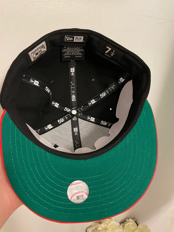 Off the dome podcast x burdeens Chicago Baltimore orioles 30th anniversary patch size 7 1/8 brand new - Image 5