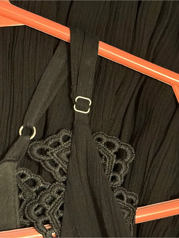 Lulu's Black Maxi Dress (Worn 1 time!) - Image 6