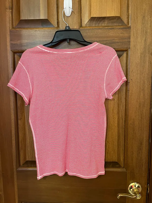 Red And White Top - Image 2