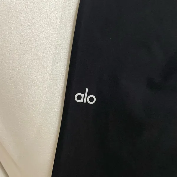 Alo Yoga NWT Suit Up Trouser Regular Lightweight Straight Leg Black Size S - Image 12