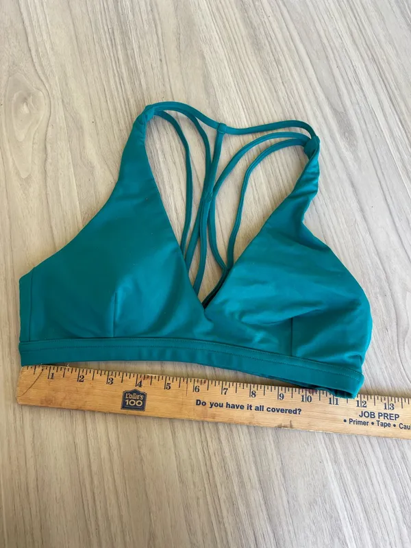 lululemon athletica Teal Strappy Sports Bra - Image 4