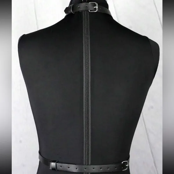 Oring O Ring Harness Belt New Black - Image 8
