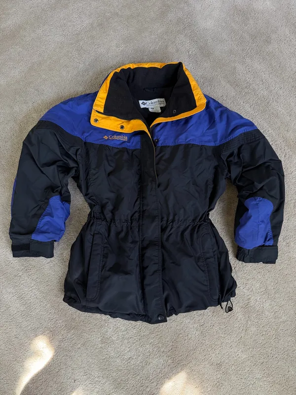 Vintage Columbia Colorblock Fleece Lined Jacket Women’s Mediums - Image 2