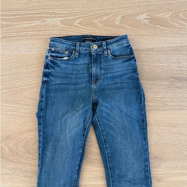 Guess Jeans Sexy Flare Leg SIze 24 Blue - Image 2