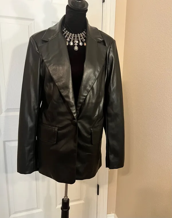 Bagatelle Black biker jacket - Image 8