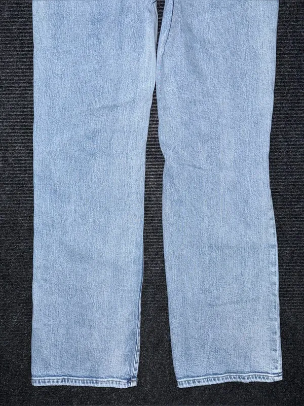 Buckle BKE Taylor Low Slung Baggy Wide Leg Stretch Jean Light Wash 26x32 AXB258R - Image 7