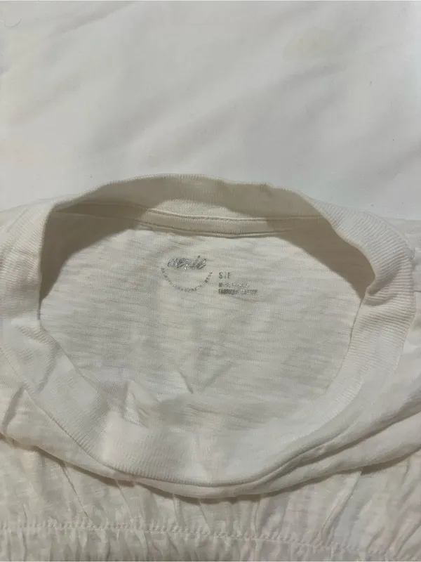 Aerie Smocked T-Shirt - Image 4