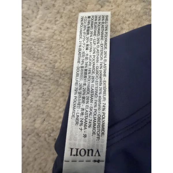 Vuori Daily Form Sports Bra Blue Coast XS NEW $68 - Image 3