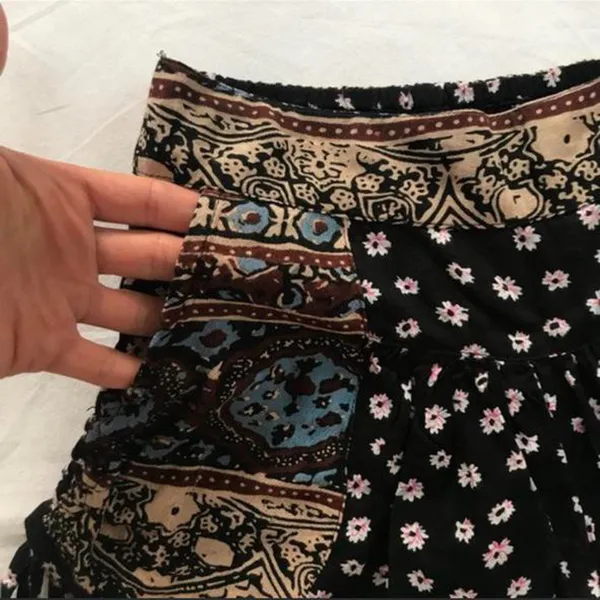 Altar'd State Grunge Boho Floral Shorts - Image 3