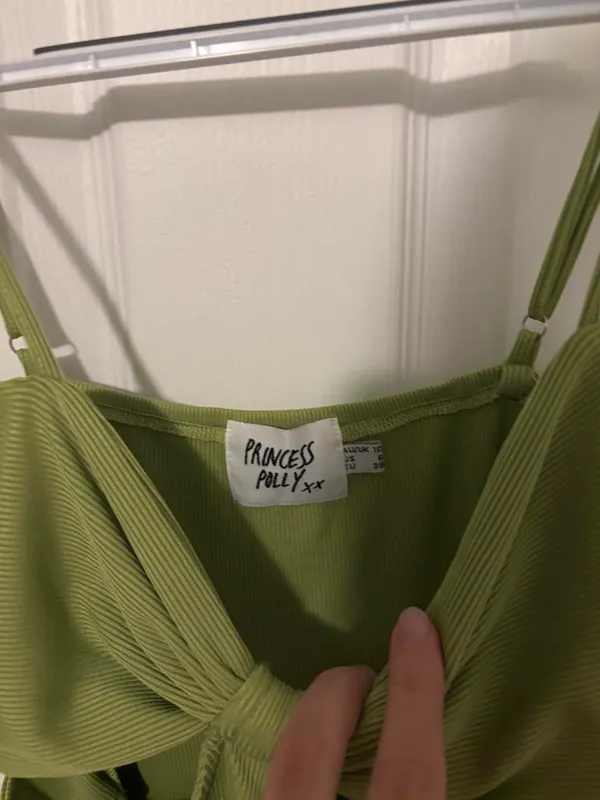Princess Polly Marissa Green Mini Cutout Dress - Image 2