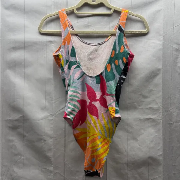 Adidas Multicolor Tropical Print Tropicalage Bodysuit - Image 5