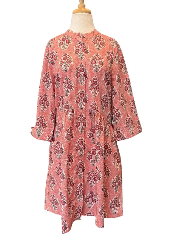 Tuckernuck Scarlet Sonata Royal Shirt Dress Pink Size Large NWT - Image 4