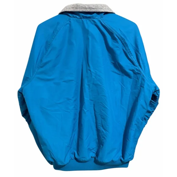 VTG Patagonia Blue Synchilla Fleece Lined Bomber Jacket Women's Size 13/14‎ - Image 2