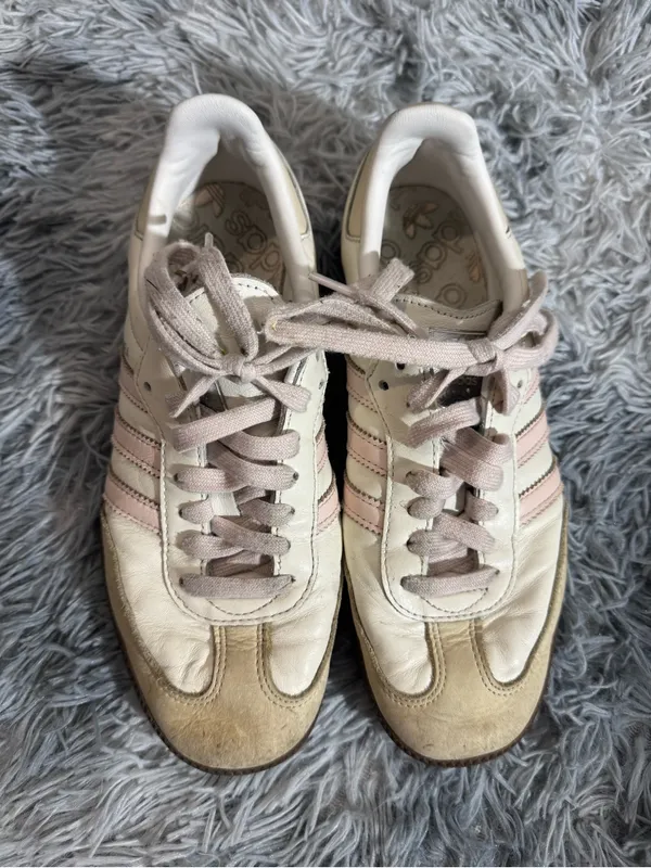 adidas Samba Sneakers - White, Light Pink, Brown 🚨Limited liquidation🚨 - Image 2