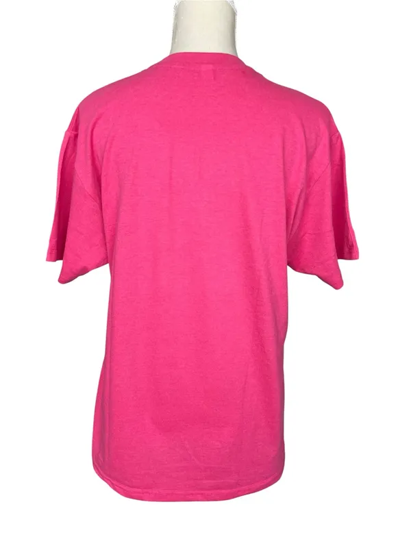 Paradise Aloha Hawaii Pink Tropical Graphic Tee Size M Souvenir Vacation - Image 3
