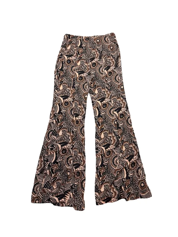 ✨Anthropologie Drapey Flare Pants Boho Print Wide‎ Leg Size 2✨ - Image 6