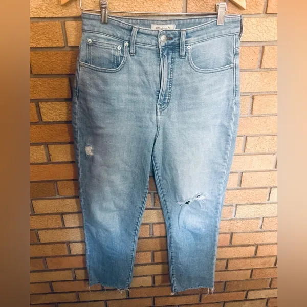 Madewell The Curvy Perfect Vintage Jean in Coffey Wash: Worn-In Edition Size 28 - Image 3