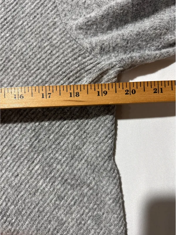 Cozy Gray Bell Sleeve Sweater - XL Apt. 9 Flare Fun! - Image 4