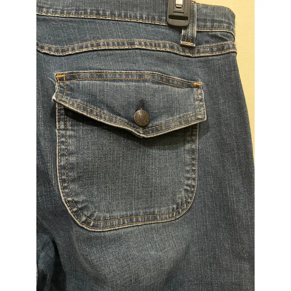 Old Navy Blue Jeans Bootcut Denim Women’s 18 Y2K Vintage - Image 6