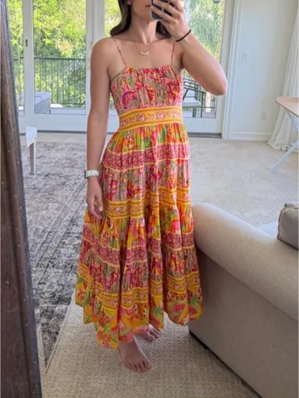 Farm Rio Mixed Fruits Paradise Dress - Image 2