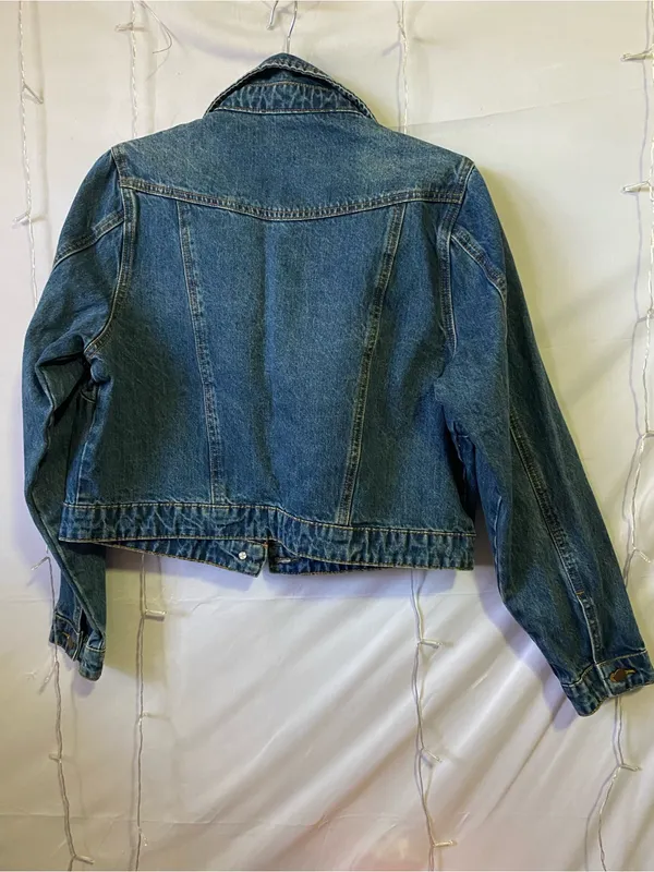 City Chic Classic Blue Denim Jacket - Image 5