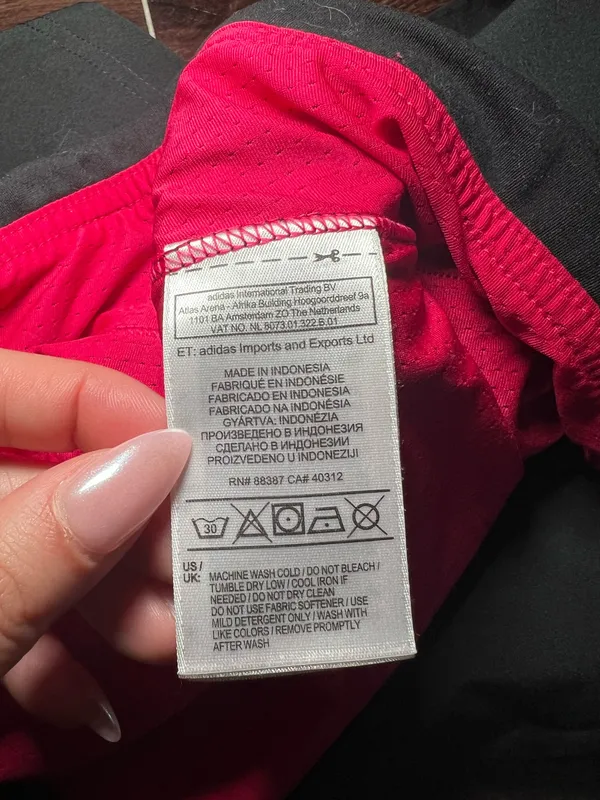 Adidas Climate Black and Pink Athletic Mini Skort Size Medium - Image 7