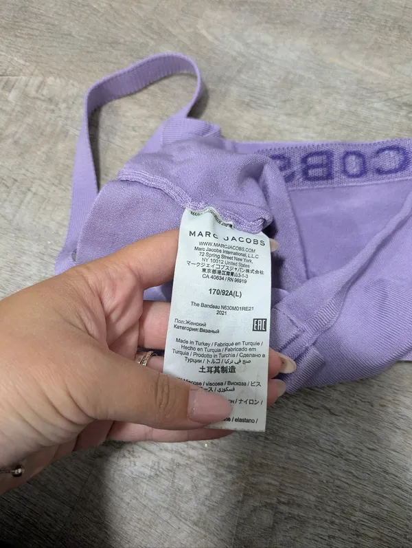 Marc Jacobs The Bandeau Top Size Large - Image 5