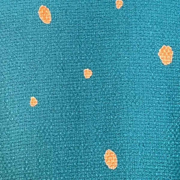 Free People Abbie Tie Reversible Green Peach Polka Dot Sheath Dress Womens 8 - Image 11