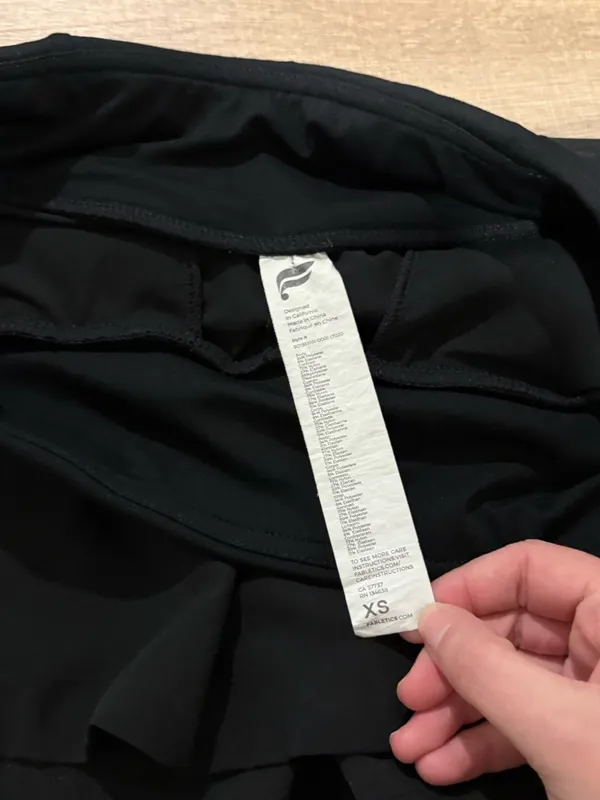 Fabletics‎ Shaylee Pleated Active Skort with Built-In Shorts black XS - Image 5