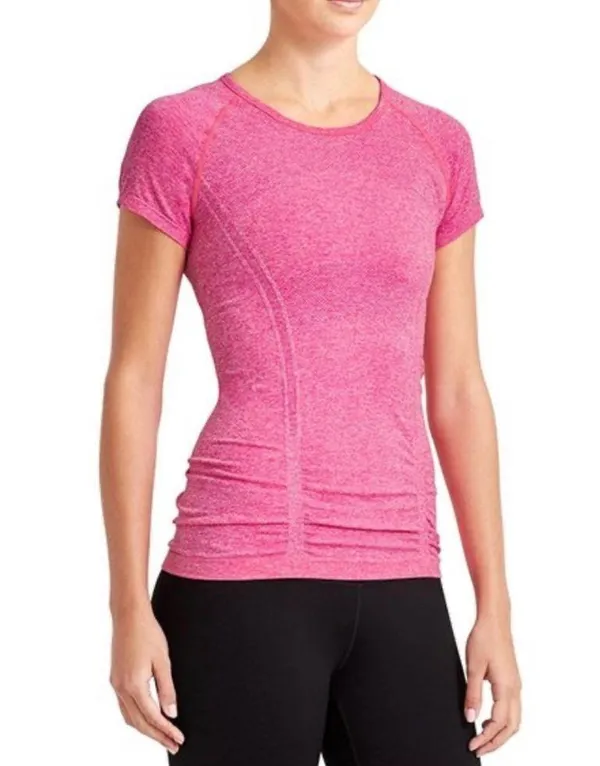 Athleta Purple Fastest Track Seamless Tee Sz Large - Image 6