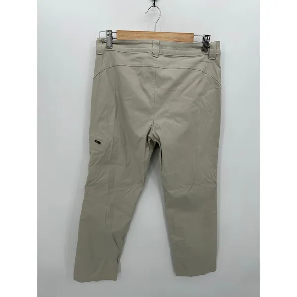 Eddie Bauer Pants Women‎ 8 Tan Khaki Nylon Blend Outdoors Hiking Lightweight - Image 2