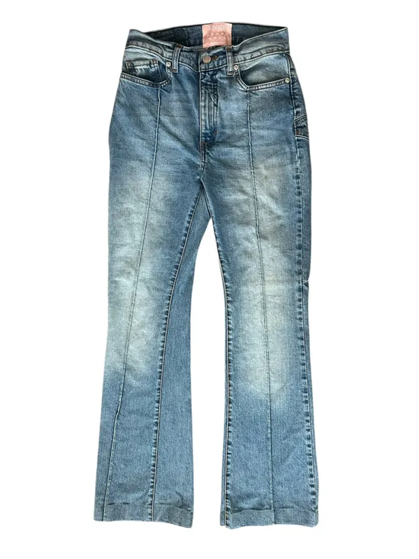 Revice Denim Women’s Venus Flares High Waist Star Rear Flared Jeans in Eclipse Wash 27 - Image 3
