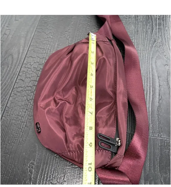 CALIA by Carrie Underwood Women's Sling Belt Bag Maroon Burgundy - Image 7
