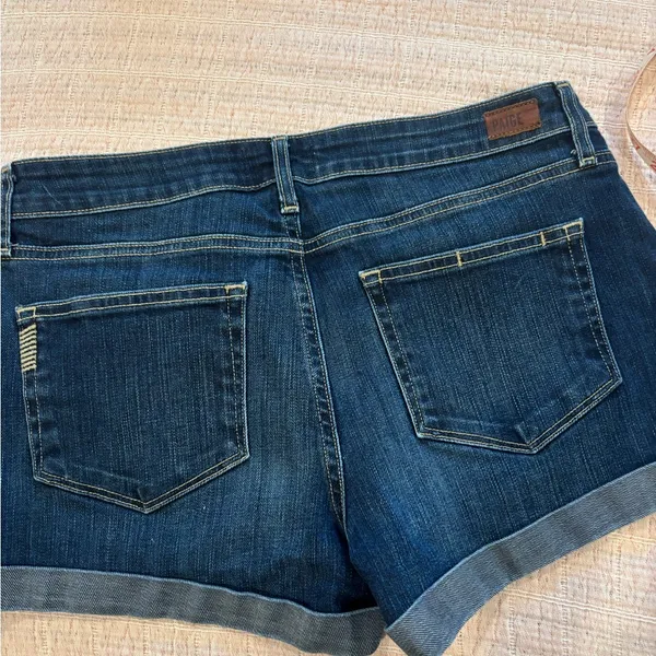 PAIGE Indigo Denim Jean‎ shorts size 29 - Image 6