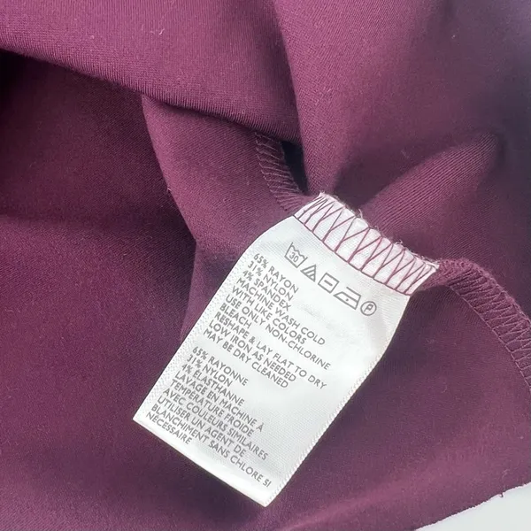 Kimchi Blue‎ Fit & Flare Skater Dress Burgundy Small - Image 4