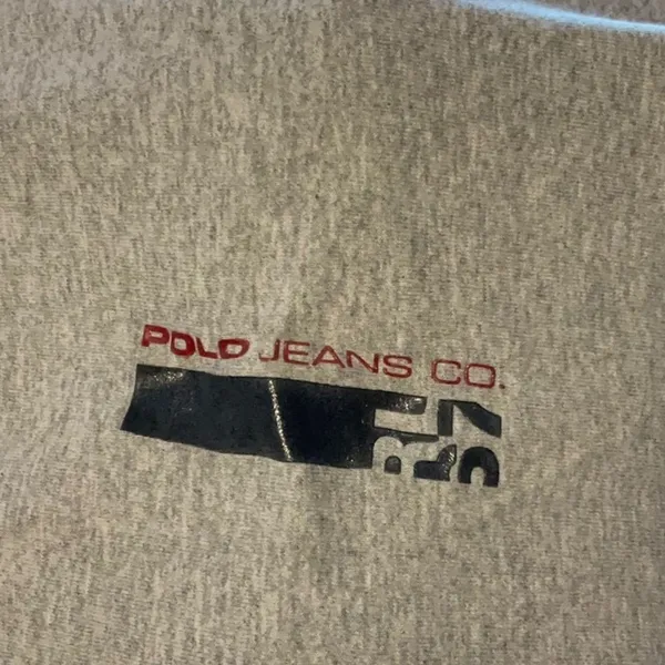 Polo by Ralph Lauren Gray Muscle Tee - Image 2