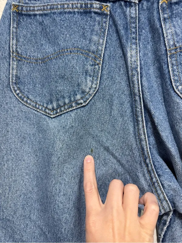 Vintage Lee High-Waisted Tapered Jeans - Image 5