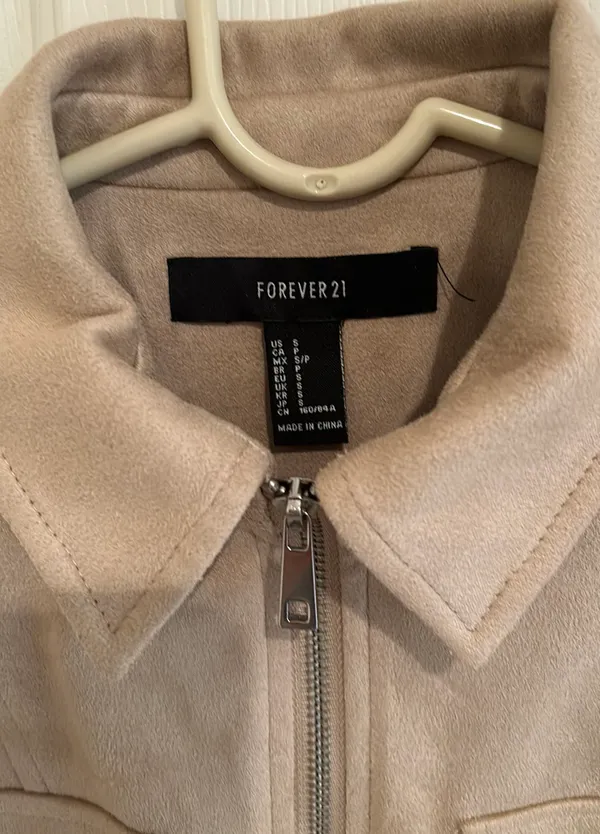 Forever 21 Faux Suede Jacket - Image 3