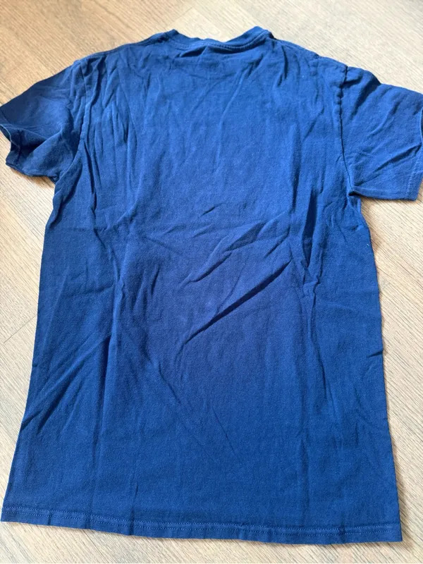 Delta New York Navy Blue Vintage Tee Size Small - Image 7