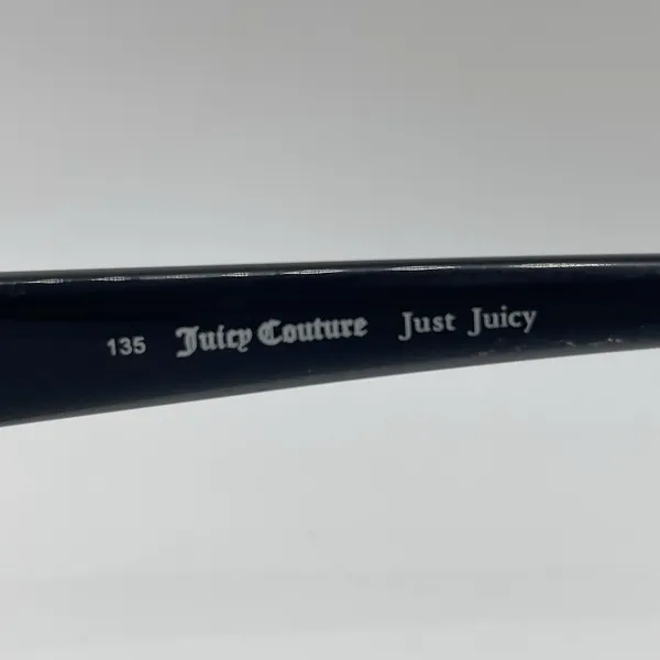 Juicy Couture Frames JU195 0JSM 135 Just Juicy Black Rose Gold Glasses Nose Pads - Image 10