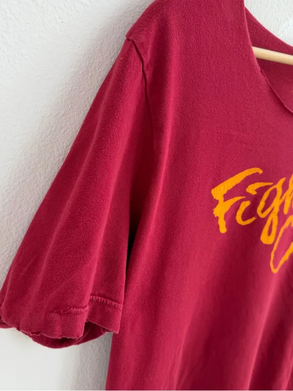 USC Trojans Football Off The Shoulder Tee - Image 7