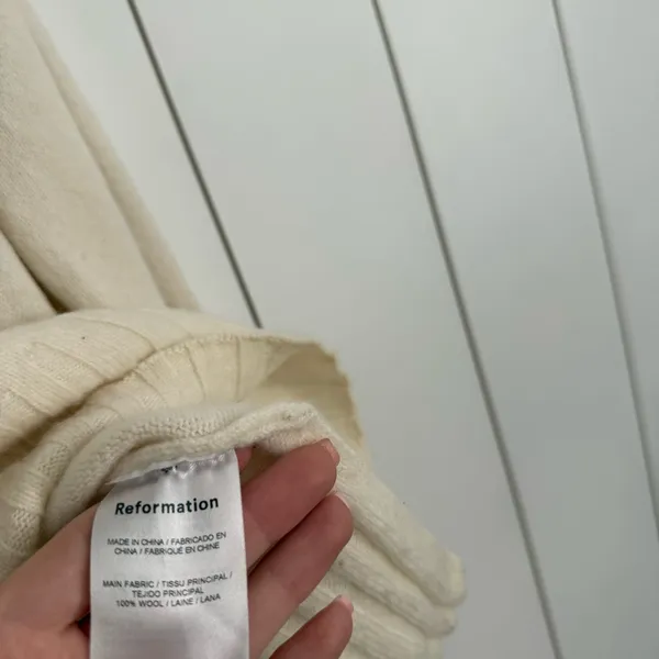 Reformation Otto Wool Sweater - Image 3