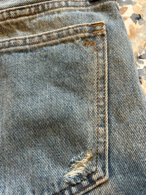 Madewell Relaxed Denim Shorts 25 Distressed - Image 4