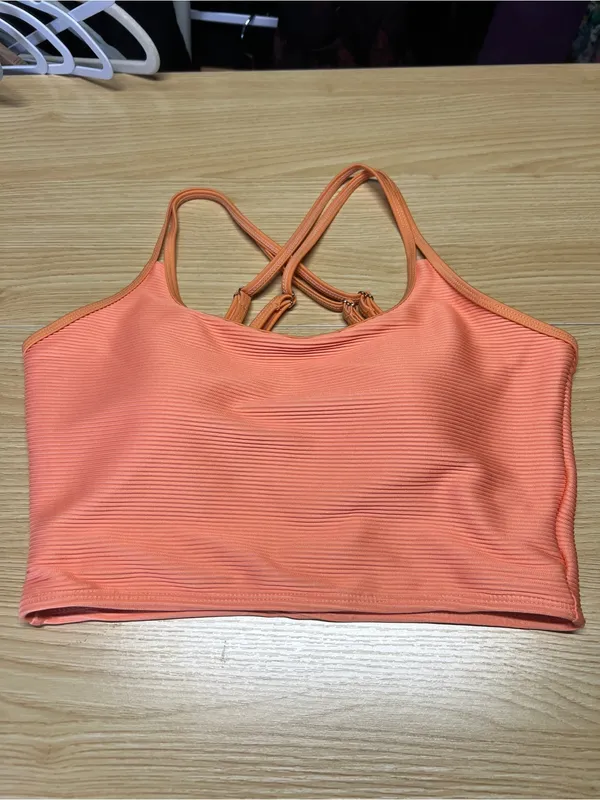 Livy & Kate Peachy Paradise Double Strap Swim Top S NWT - Image 5