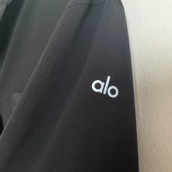 Alo Yoga Dreamscape Button Down Long Sleeve Black S - Image 3